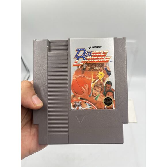 Double Dribble NES Nintendo Complete CIB Condition Circle Seal - Picture 3 of 16